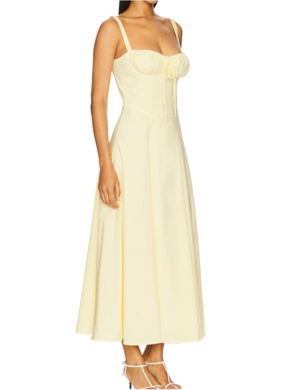 SNDYS Alessia Dress in Lemon